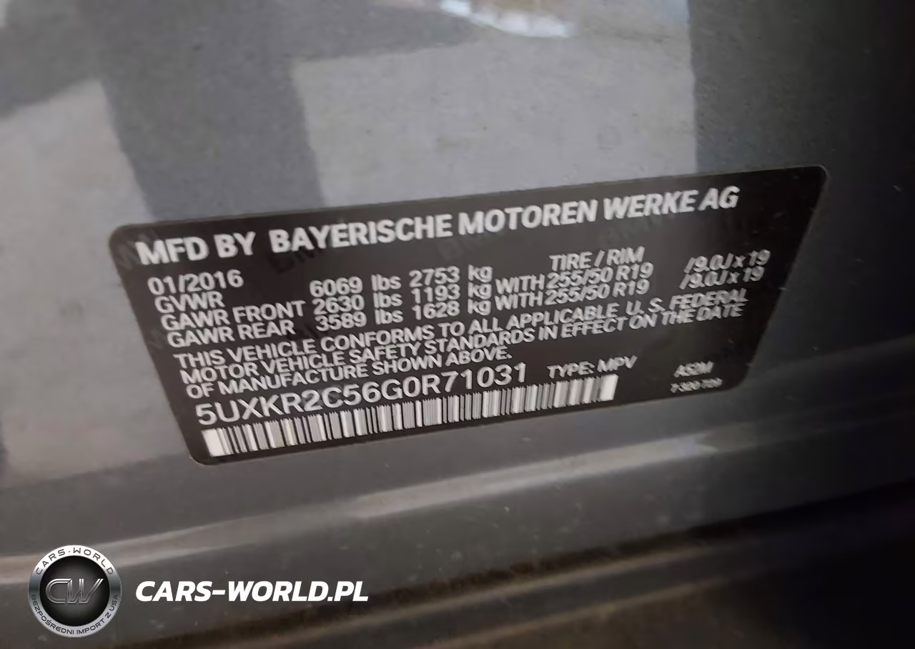2016 BMW X5 Sdrive35I VIN:5UXKR2C56G0R71031 - 9