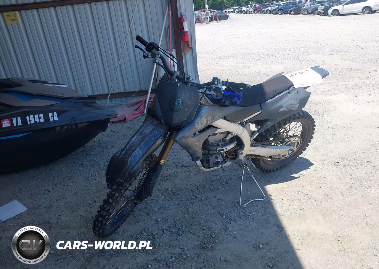 2019 Yamaha Yz450 F VIN:JYACJ23CXKA003847 - 2
