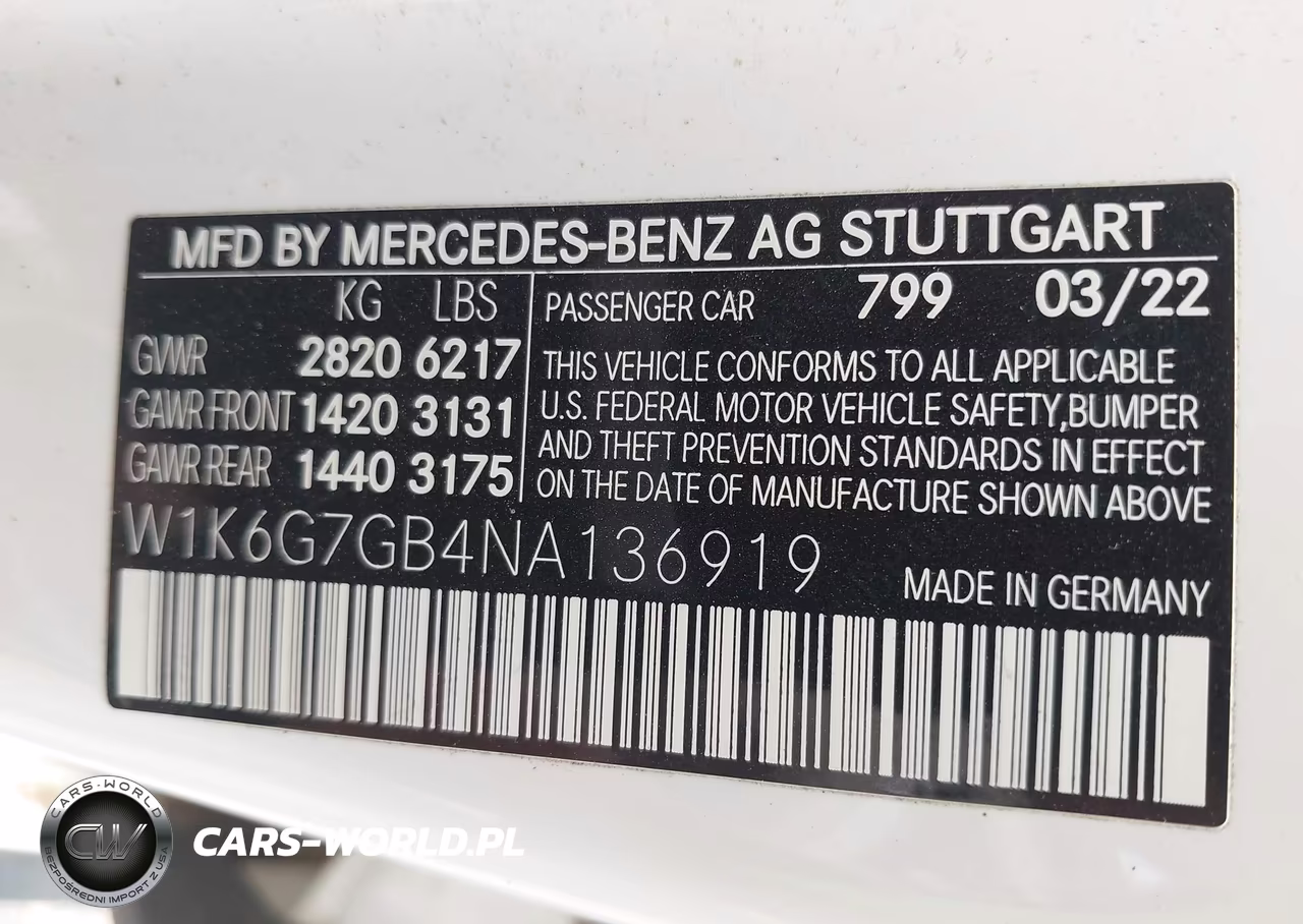 2022 Mercedes-Benz S 580 4Matic VIN:W1K6G7GB4NA136919 - 9