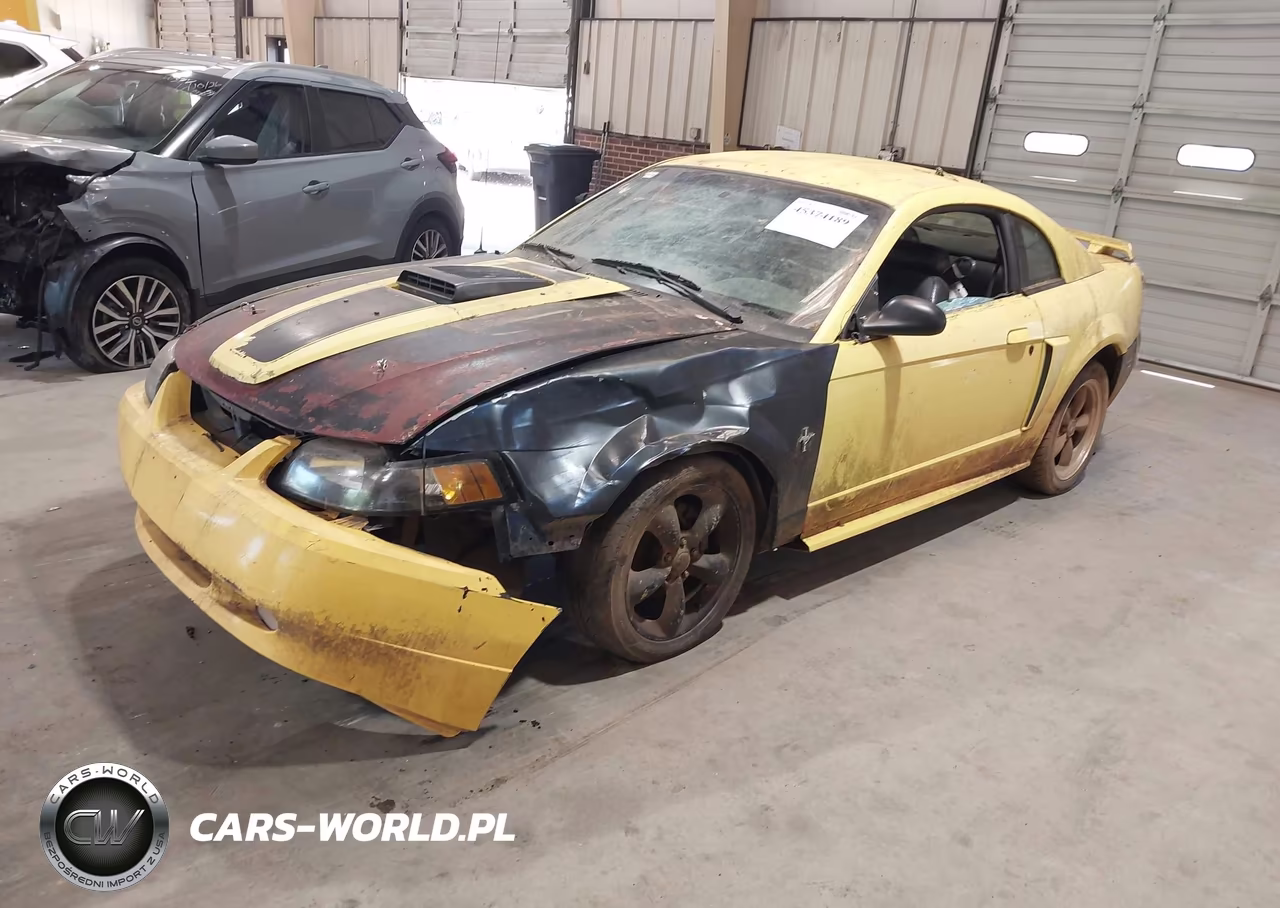2002 Ford Mustang Gt Deluxe-Gt Premium VIN:1FAFP42X72F134145 - 2
