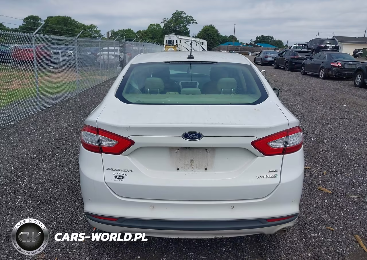 2016 Ford Fusion Hybrid Se VIN:3FA6P0LU6GR337521 - 16