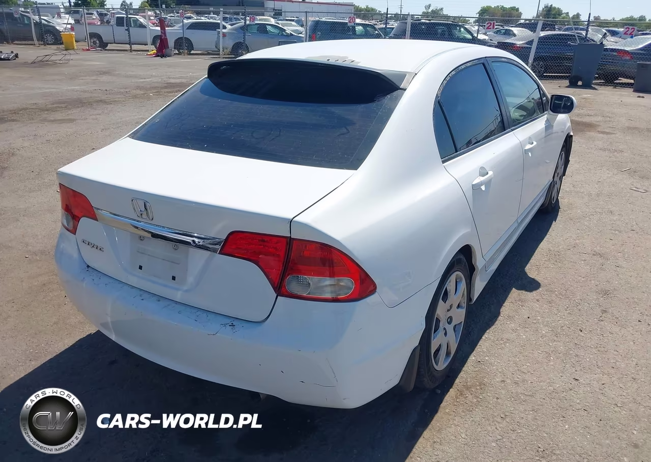 2011 Honda Civic Lx VIN:2HGFA1F57BH533947 - 4
