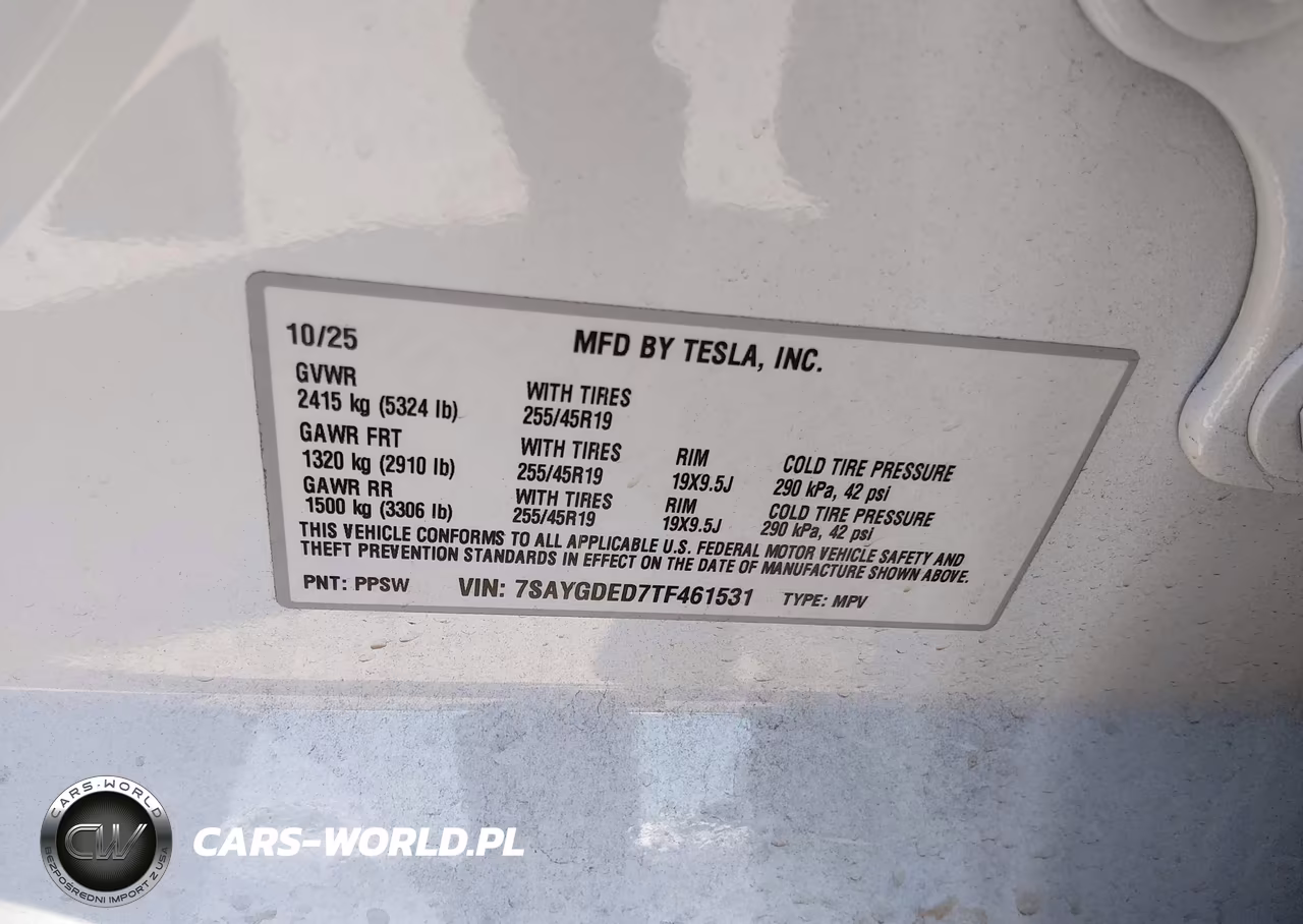 2026 Tesla Model Y Premium Rear-Wheel Drive-Rear-Wheel Drive VIN:7SAYGDED7TF461531 - 9