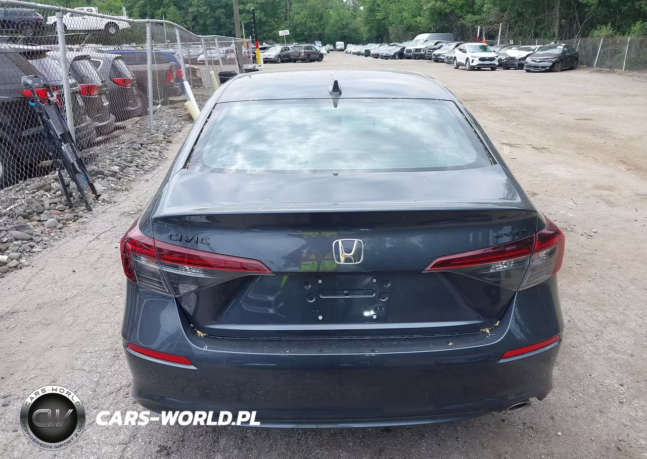 2026 Honda Civic Sport VIN:2HGFE2F59TH553676 - 17