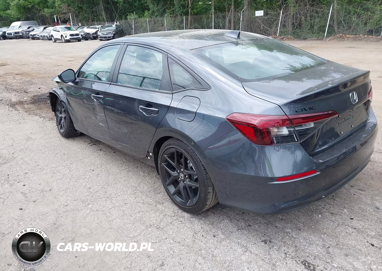 2026 Honda Civic Sport VIN:2HGFE2F59TH553676 - 3