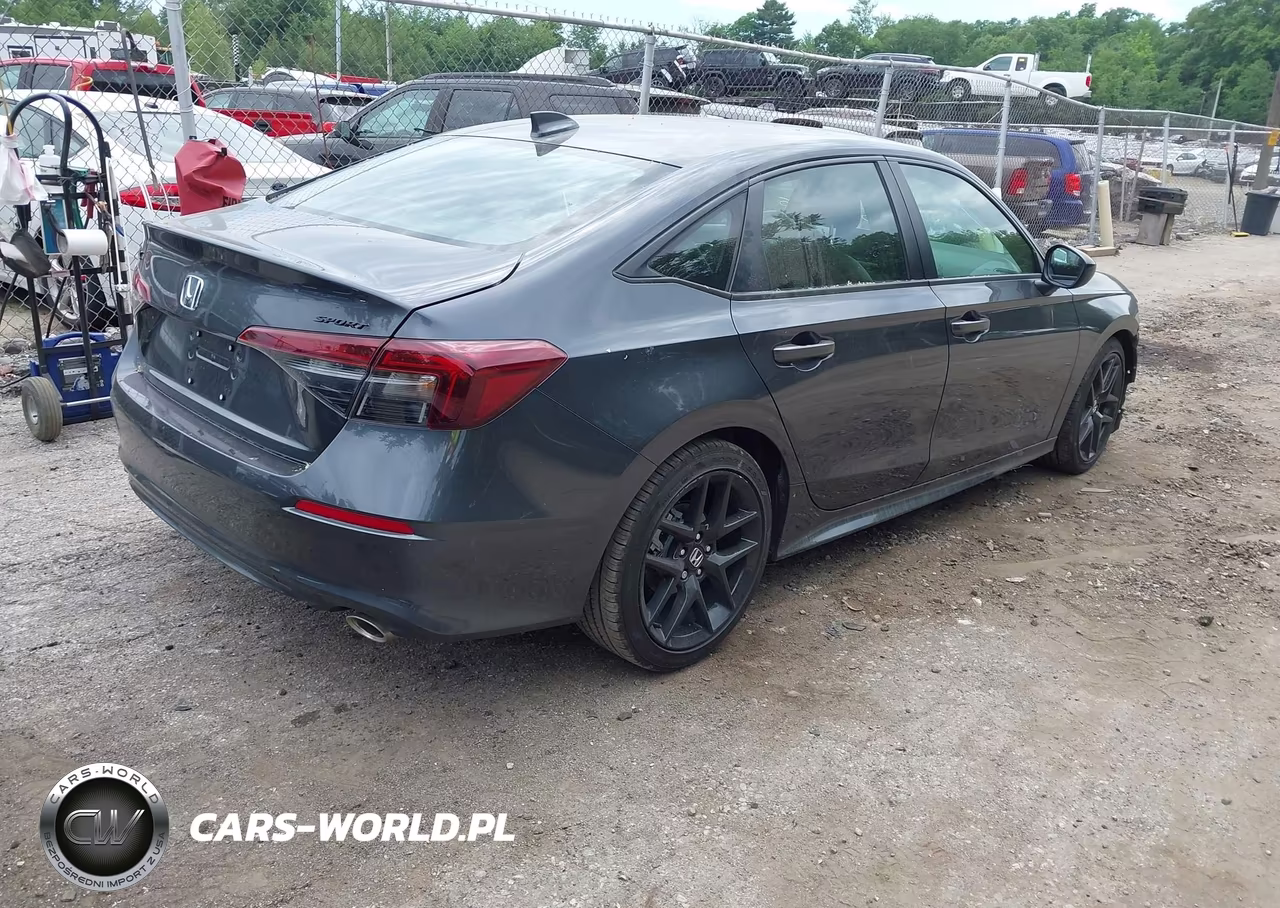 2026 Honda Civic Sport VIN:2HGFE2F59TH553676 - 4