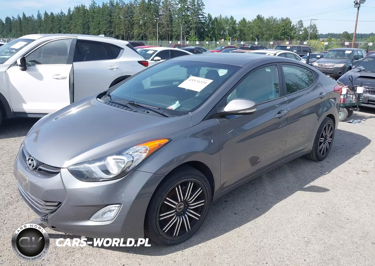 2012 Hyundai Elantra Limited VIN:5NPDH4AE4CH118233 - 2