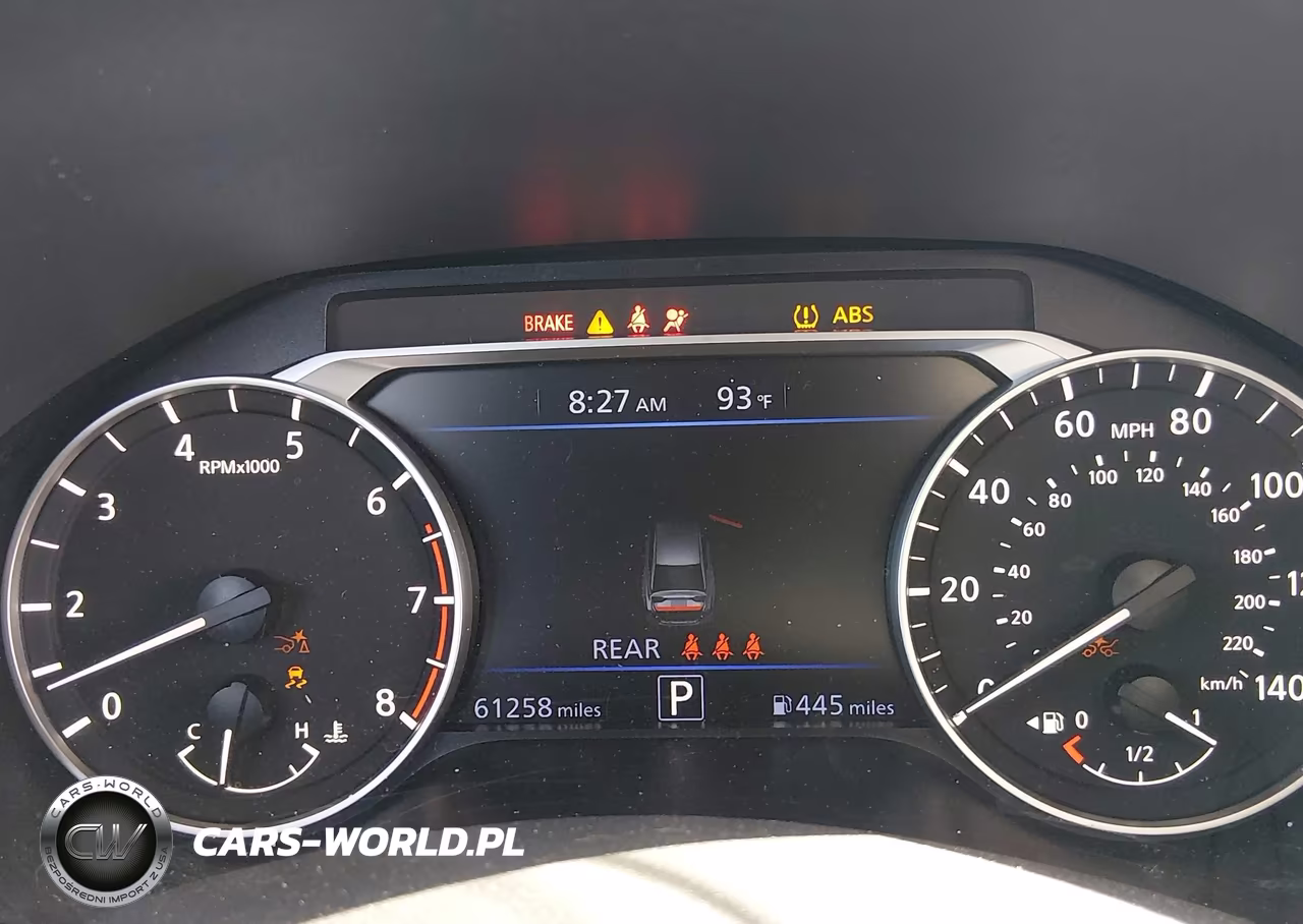 2024 Nissan Altima Sv Fwd VIN:1N4BL4DV6RN319048 - 7