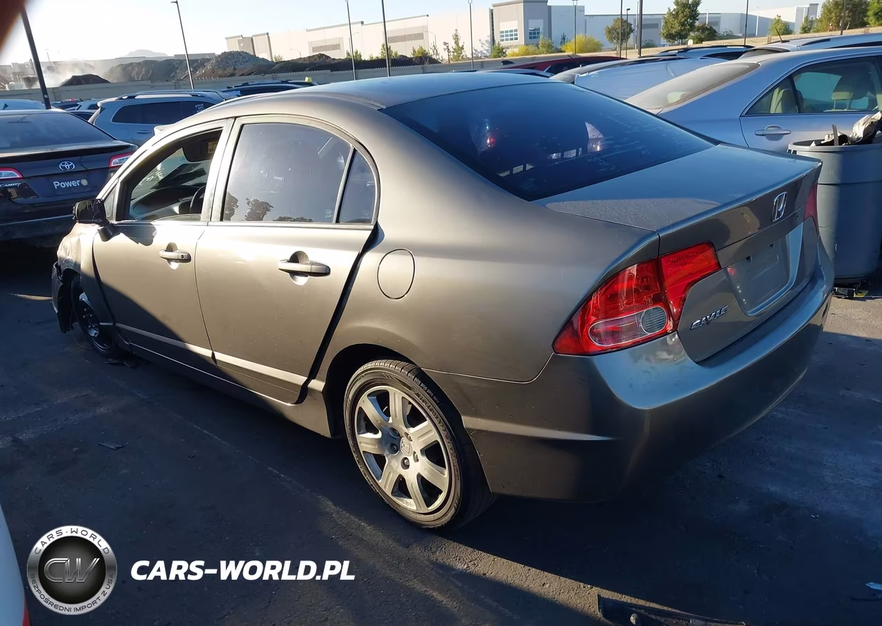 2008 Honda Civic Lx VIN:2HGFA16578H338004 - 3