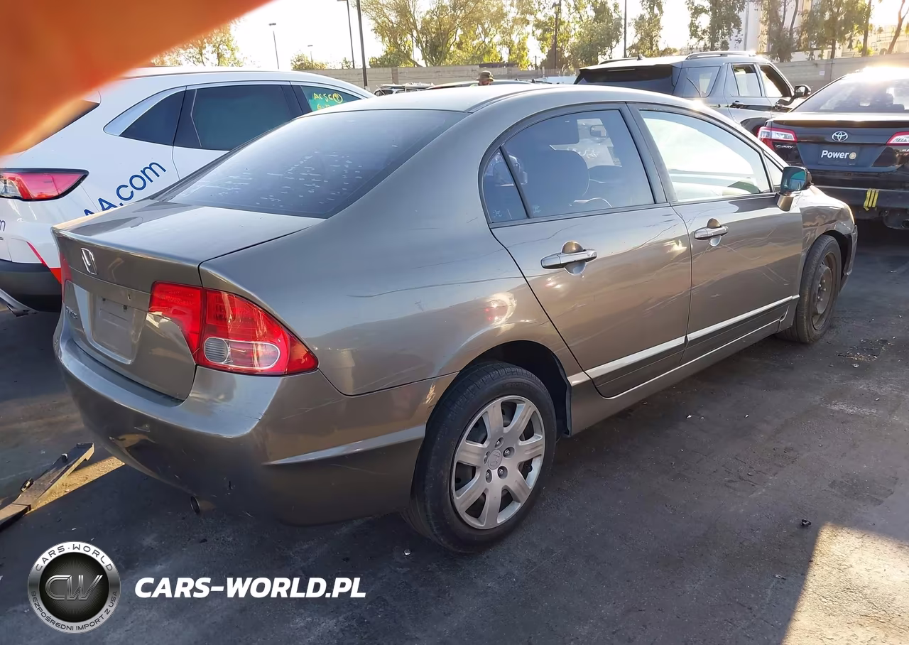 2008 Honda Civic Lx VIN:2HGFA16578H338004 - 4