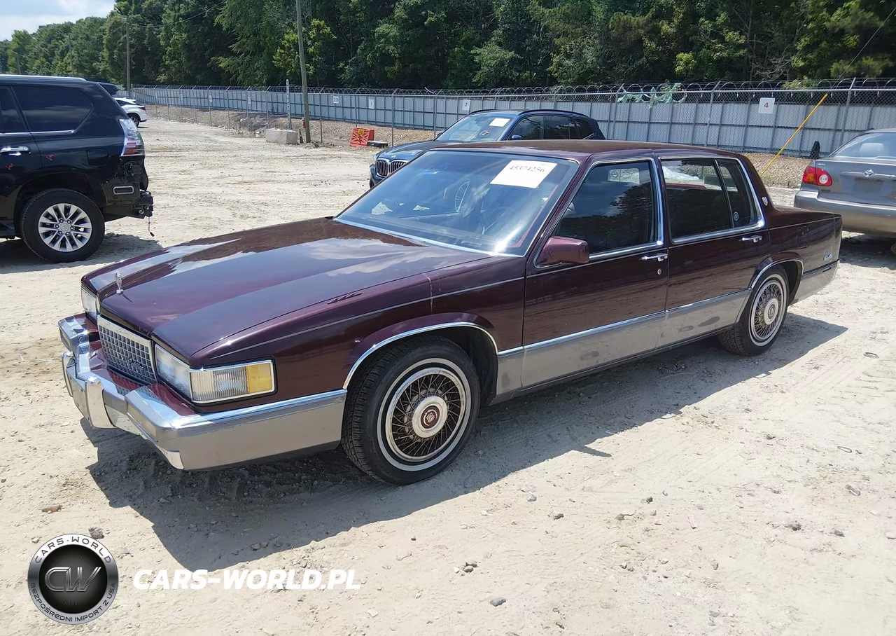 1990 Cadillac Deville VIN:1G6CD5330L4312775 - 2