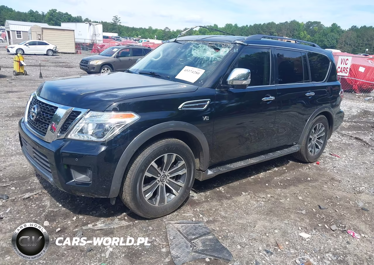 2020 Nissan Armada Sl 2Wd VIN:JN8AY2ND7LX016703 - 2