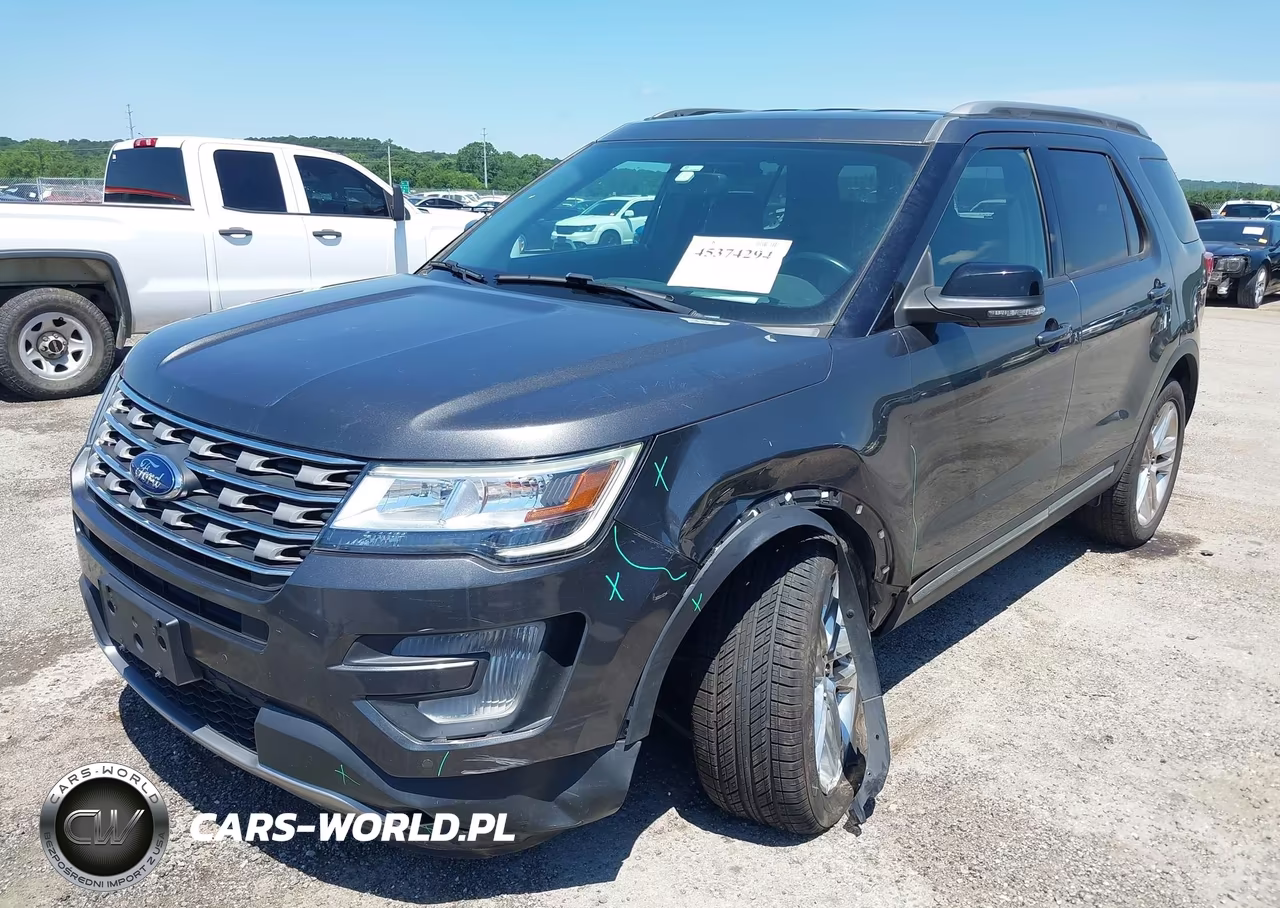 2017 Ford Explorer Xlt VIN:1FM5K8D84HGD40393 - 2