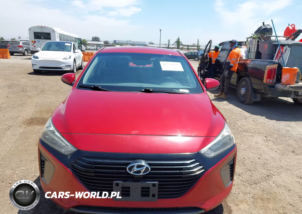 2019 Hyundai Ioniq Hybrid Blue VIN:KMHC65LC0KU176195 - 12