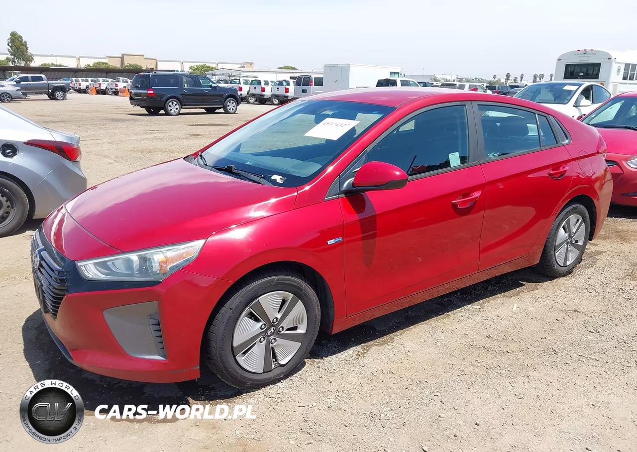2019 Hyundai Ioniq Hybrid Blue VIN:KMHC65LC0KU176195 - 2