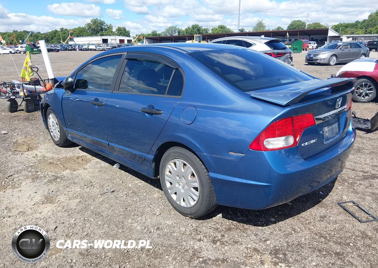 2010 Honda Civic Vp VIN:19XFA1F37AE035741 - 3
