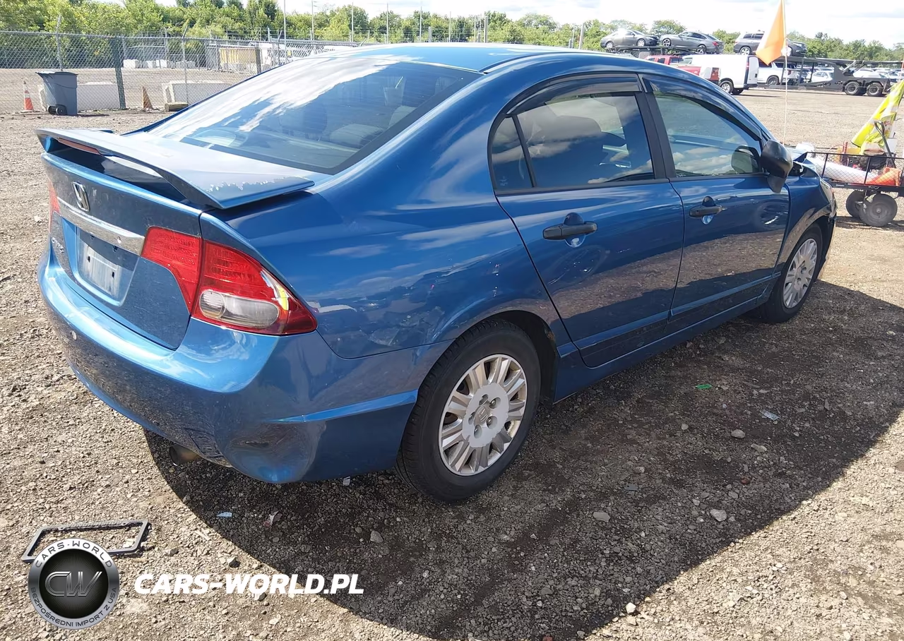 2010 Honda Civic Vp VIN:19XFA1F37AE035741 - 4