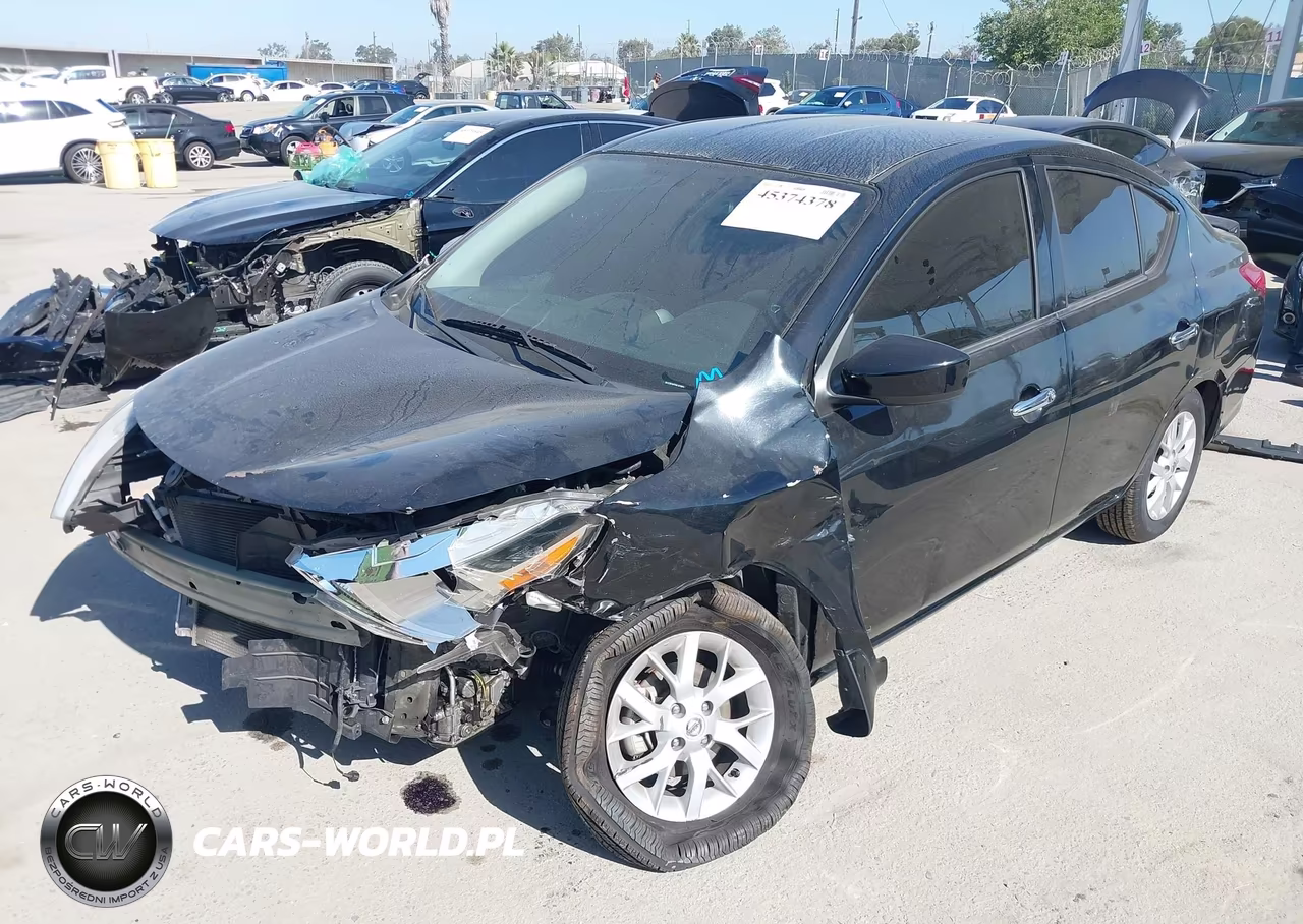 2017 Nissan Versa 1.6 Sv VIN:3N1CN7AP2HL822853 - 2