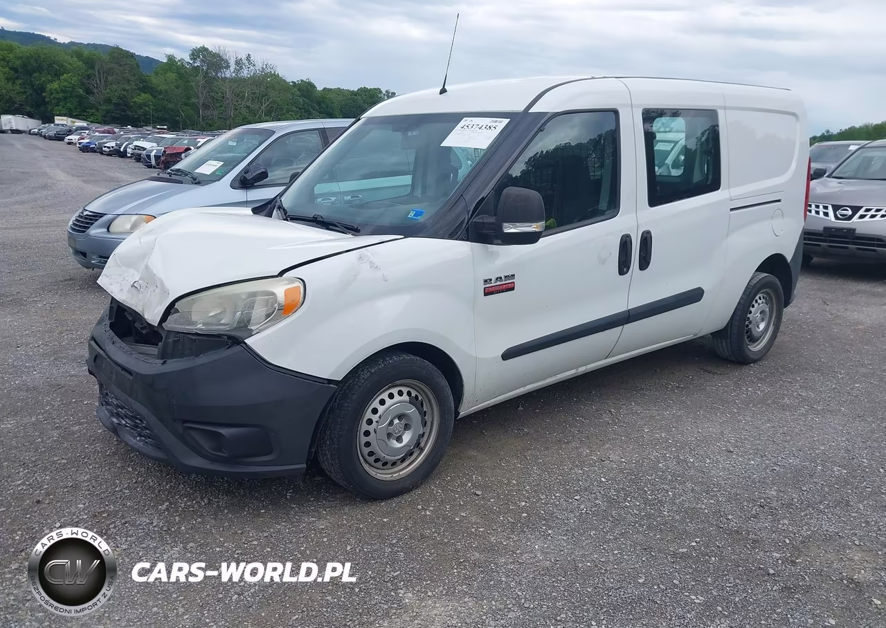 2017 Ram Promaster City Tradesman VIN:ZFBERFAB5H6G49905 - 2
