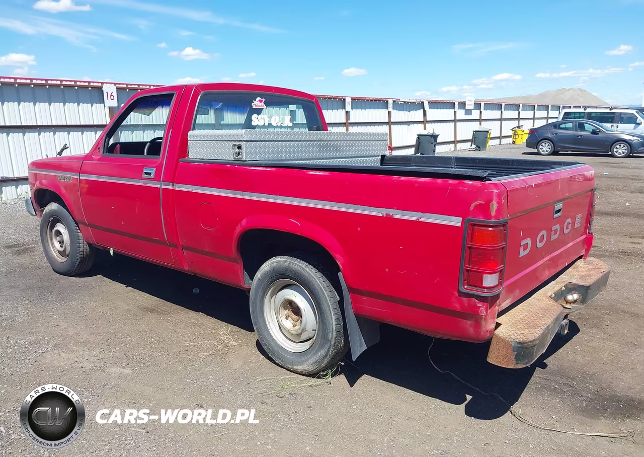 1989 Dodge Dakota VIN:1B7FL26X3KS004570 - 3