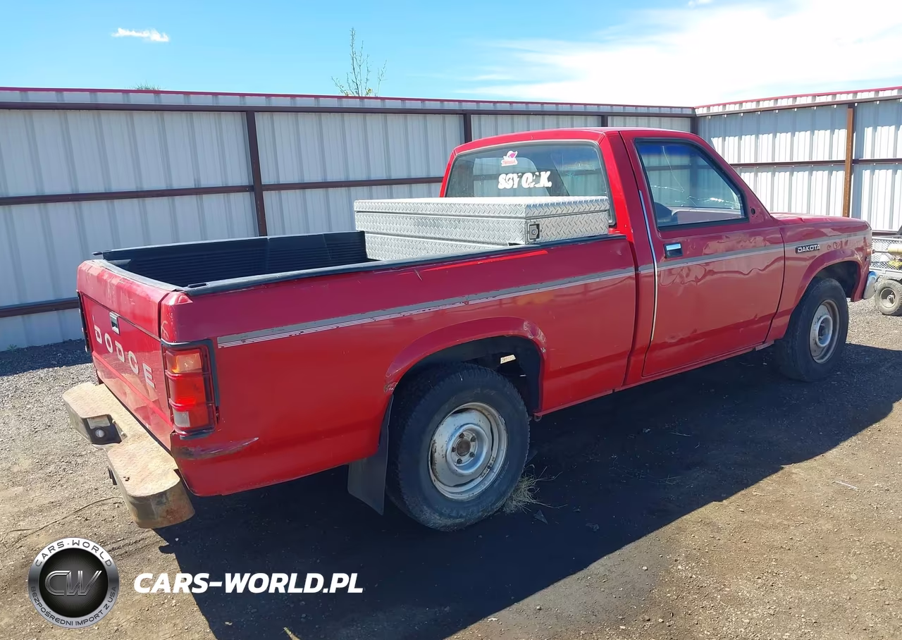 1989 Dodge Dakota VIN:1B7FL26X3KS004570 - 4