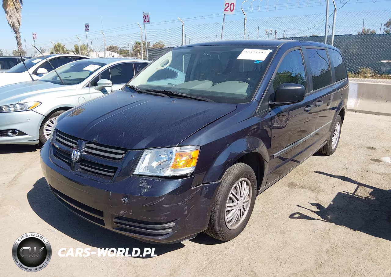 2008 Dodge Grand Caravan Se VIN:2D8HN44H38R606195 - 2