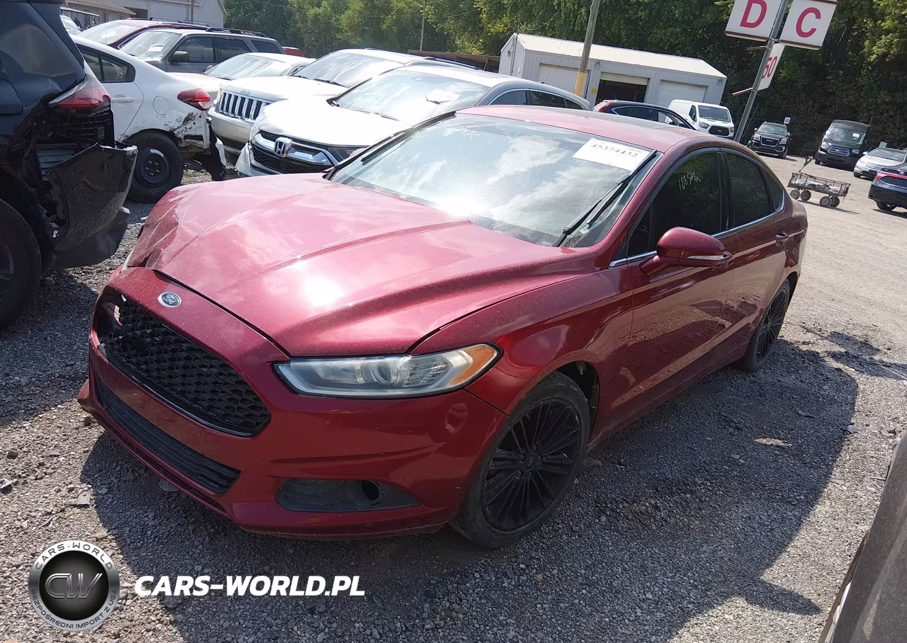2014 Ford Fusion Se VIN:3FA6P0HDXER374819 - 2
