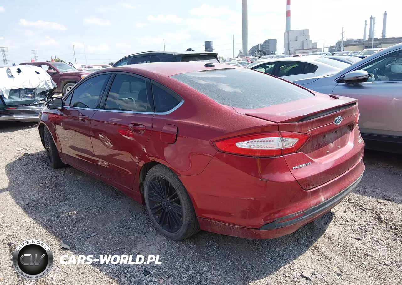2014 Ford Fusion Se VIN:3FA6P0HDXER374819 - 3