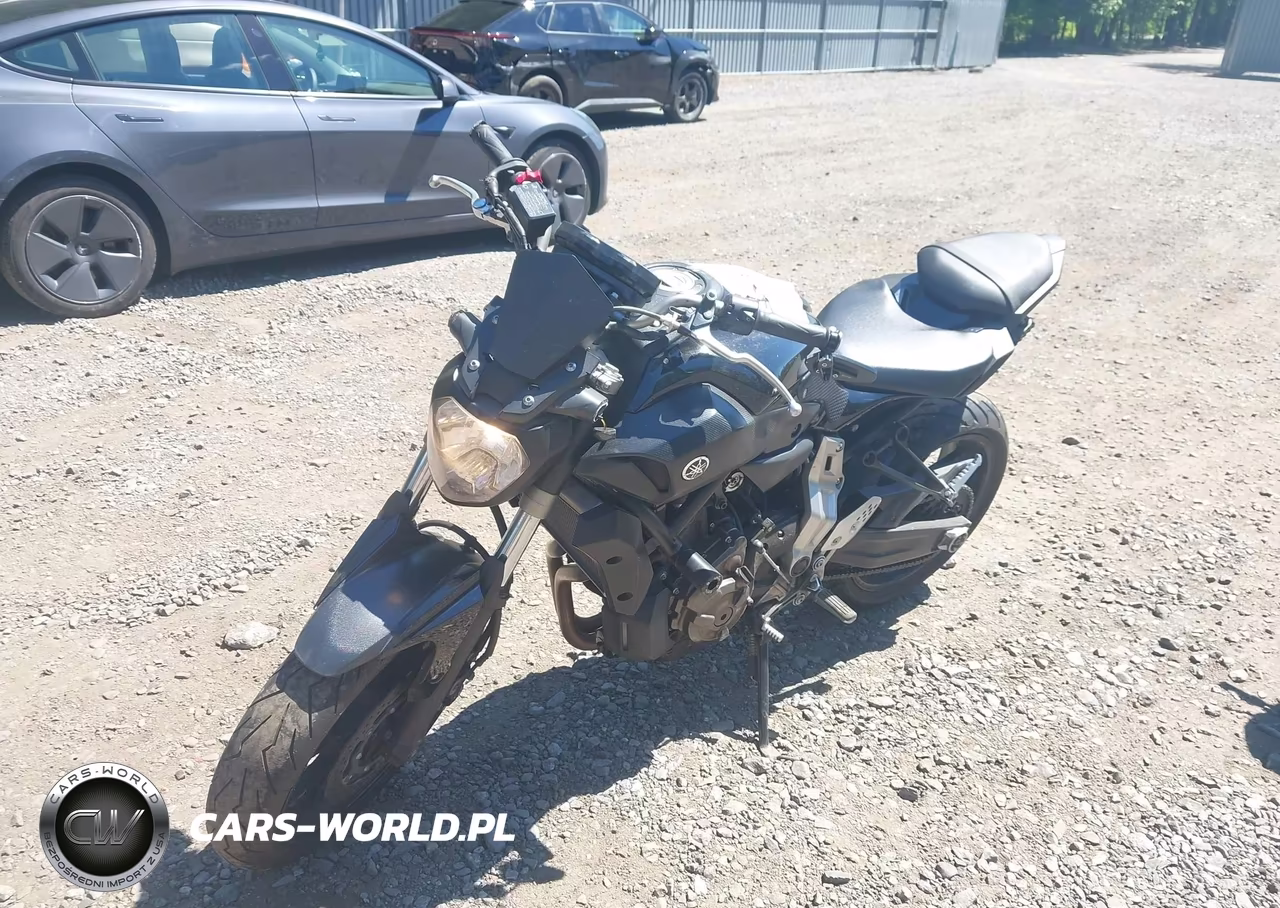 2016 Yamaha Fz07 VIN:JYARM06E5GA007685 - 2