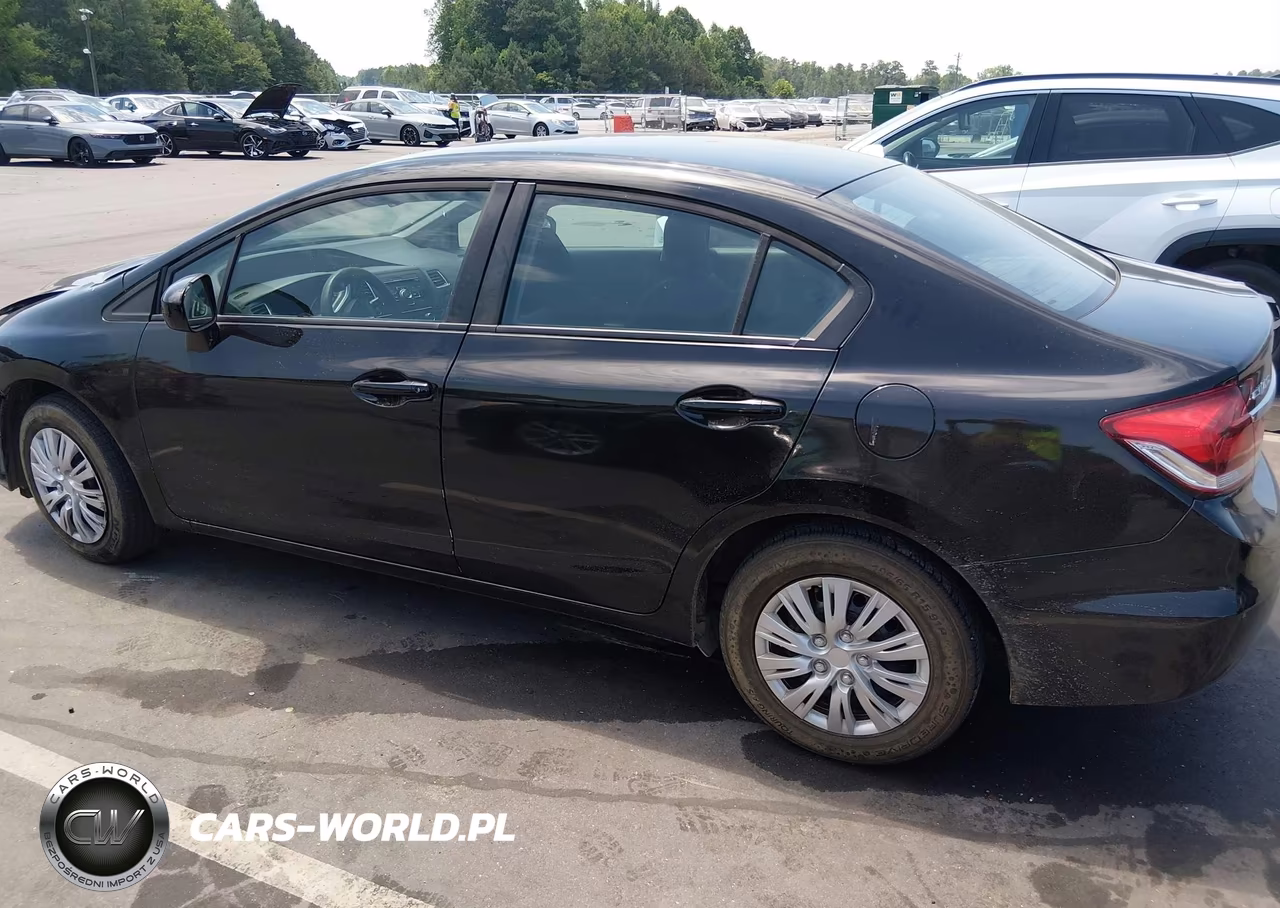 2014 Honda Civic Lx VIN:19XFB2F58EE078026 - 15