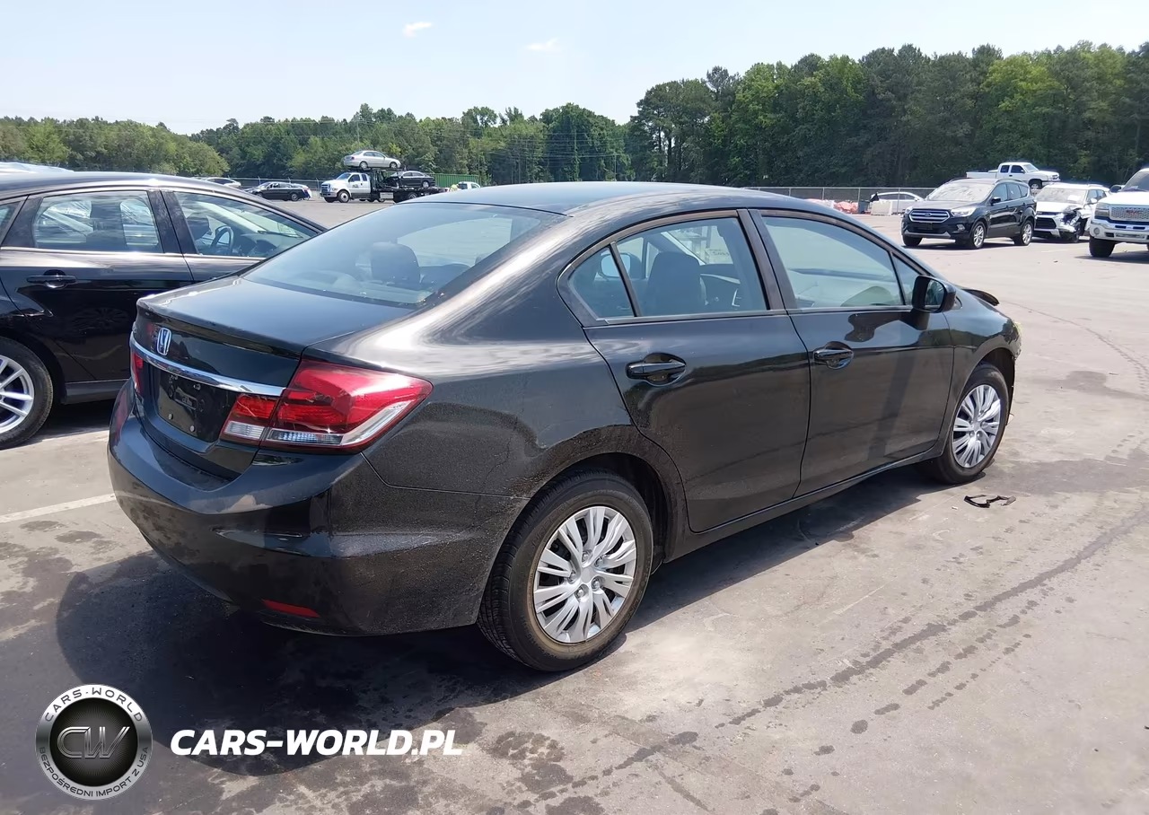 2014 Honda Civic Lx VIN:19XFB2F58EE078026 - 4