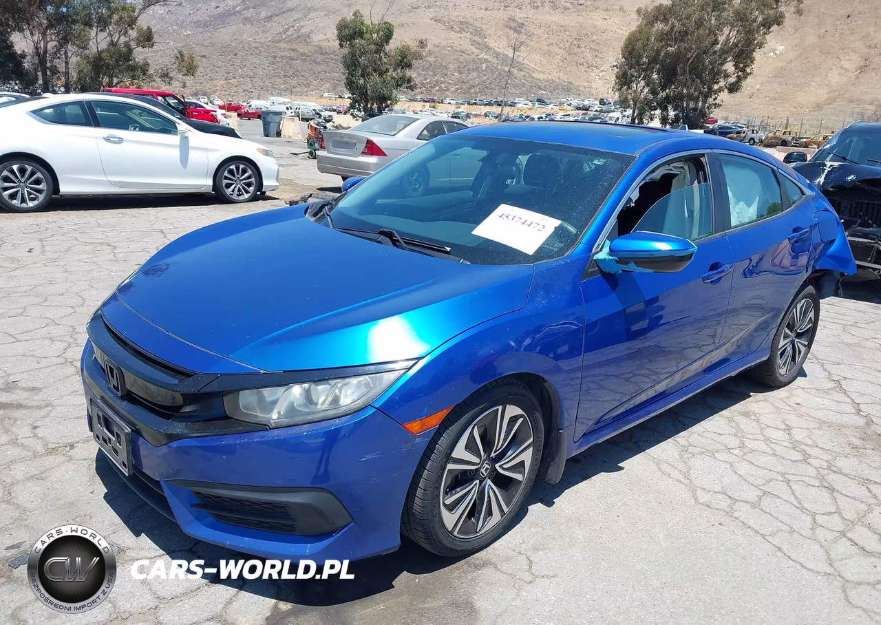 2017 Honda Civic Ex-T VIN:2HGFC1F32HH642558 - 2