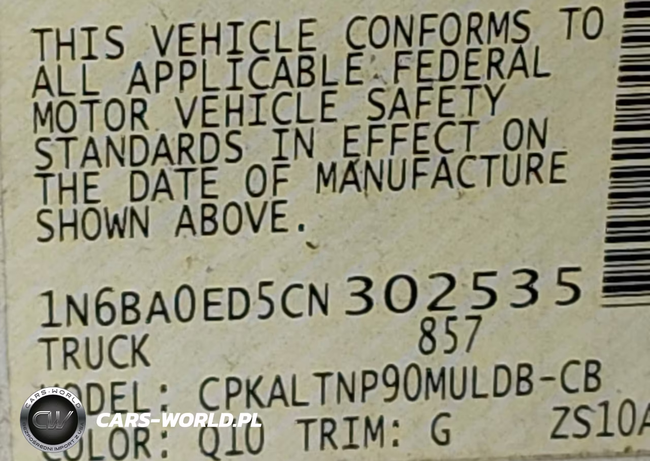 2012 Nissan Titan Sv VIN:1N6BA0ED5CN302535 - 9