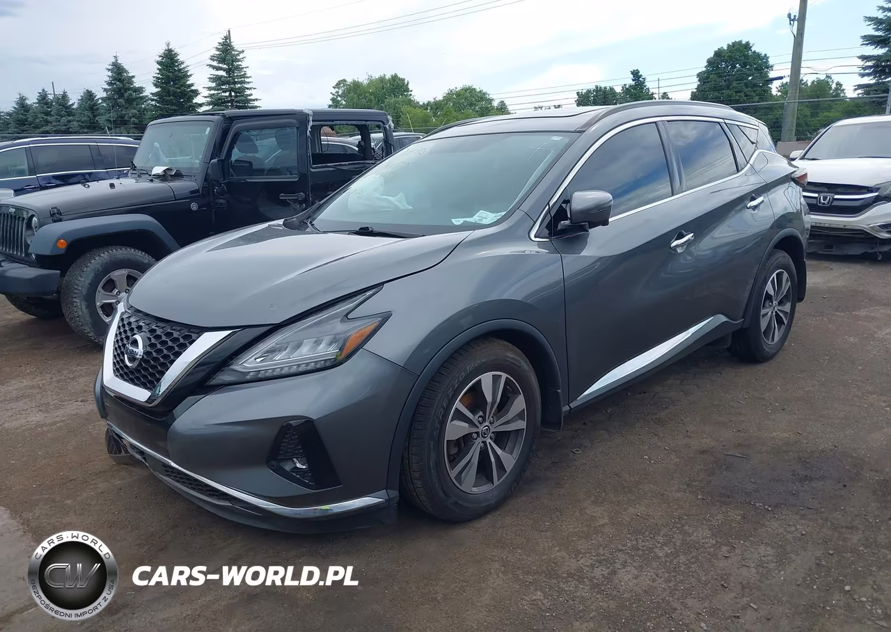 2019 Nissan Murano Sv VIN:5N1AZ2MSXKN106734 - 2