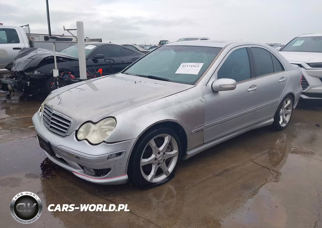 2007 Mercedes-Benz C 230 Sport VIN:WDBRF52H87F898620 - 2