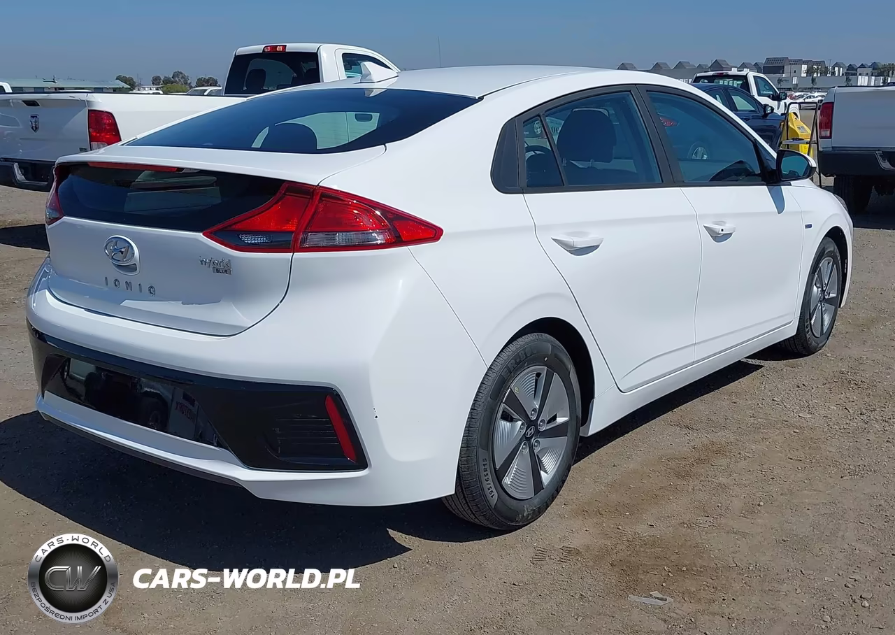 2019 Hyundai Ioniq Hybrid Blue VIN:KMHC65LC3KU107940 - 4