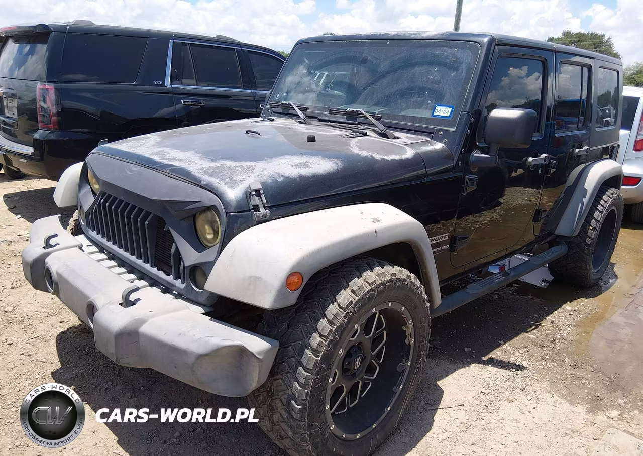 2010 Jeep Wrangler Unlimited Sport VIN:1J4BB3H14AL115549 - 2