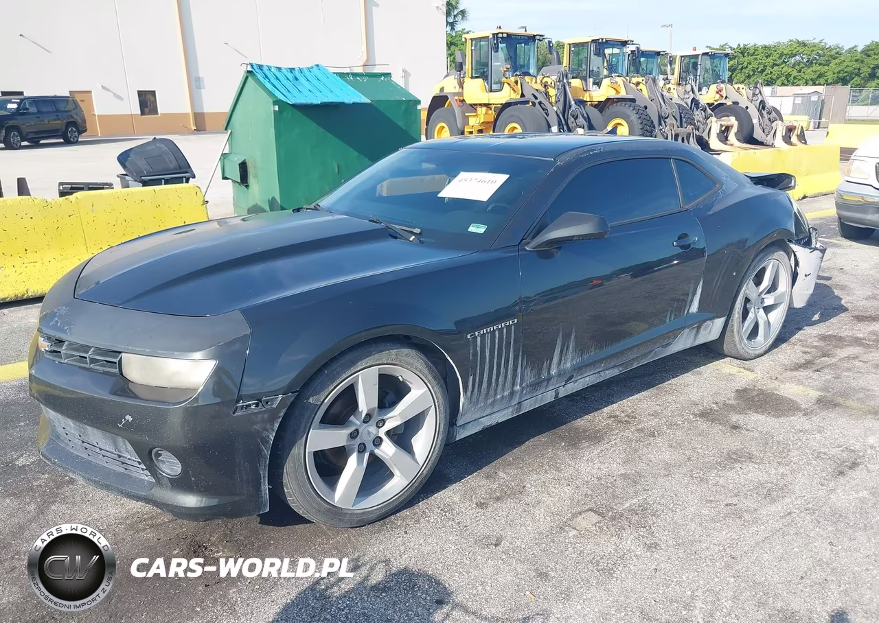 2014 Chevrolet Camaro 2Ls VIN:2G1FA1E3XE9272190 - 2