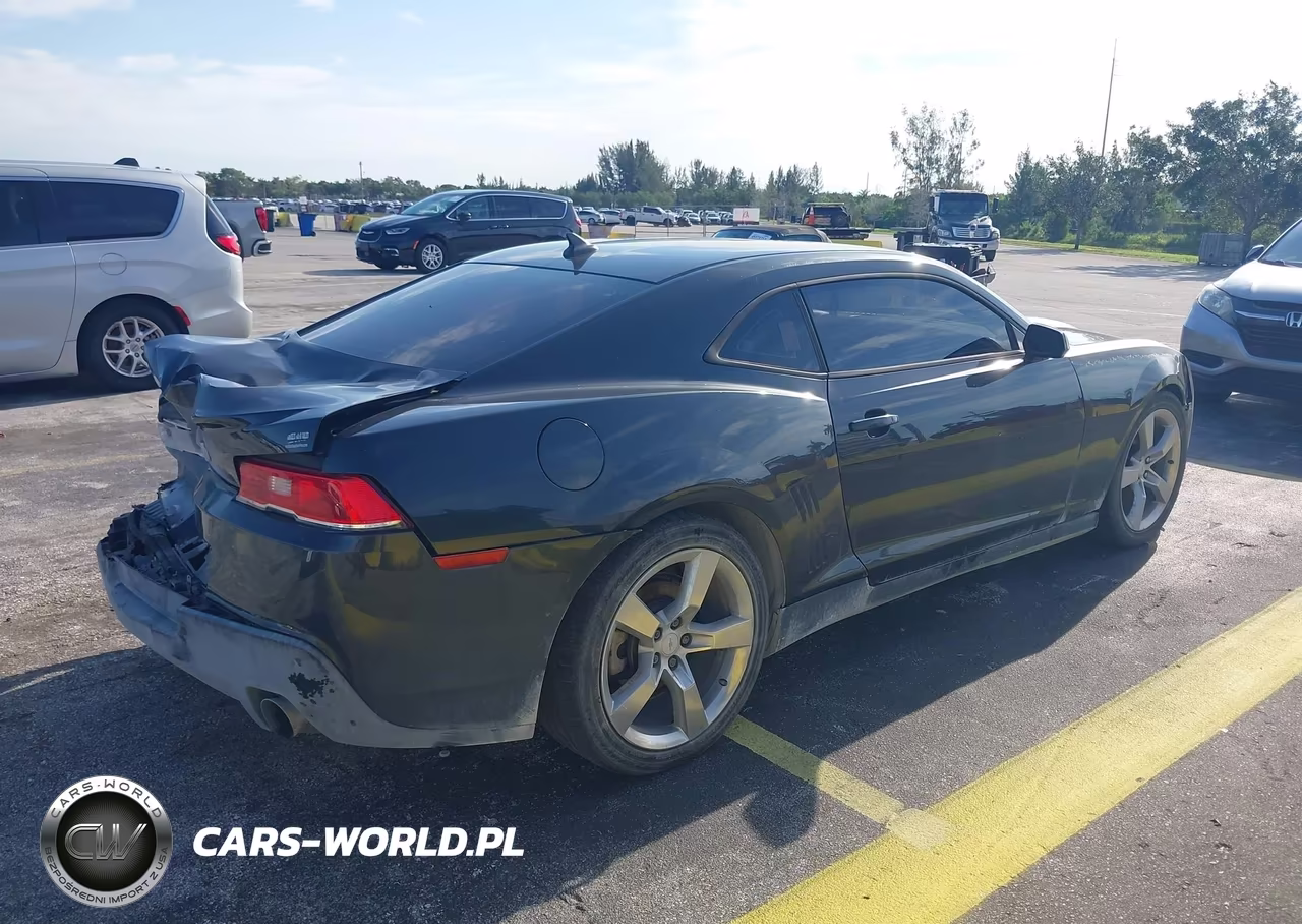 2014 Chevrolet Camaro 2Ls VIN:2G1FA1E3XE9272190 - 4