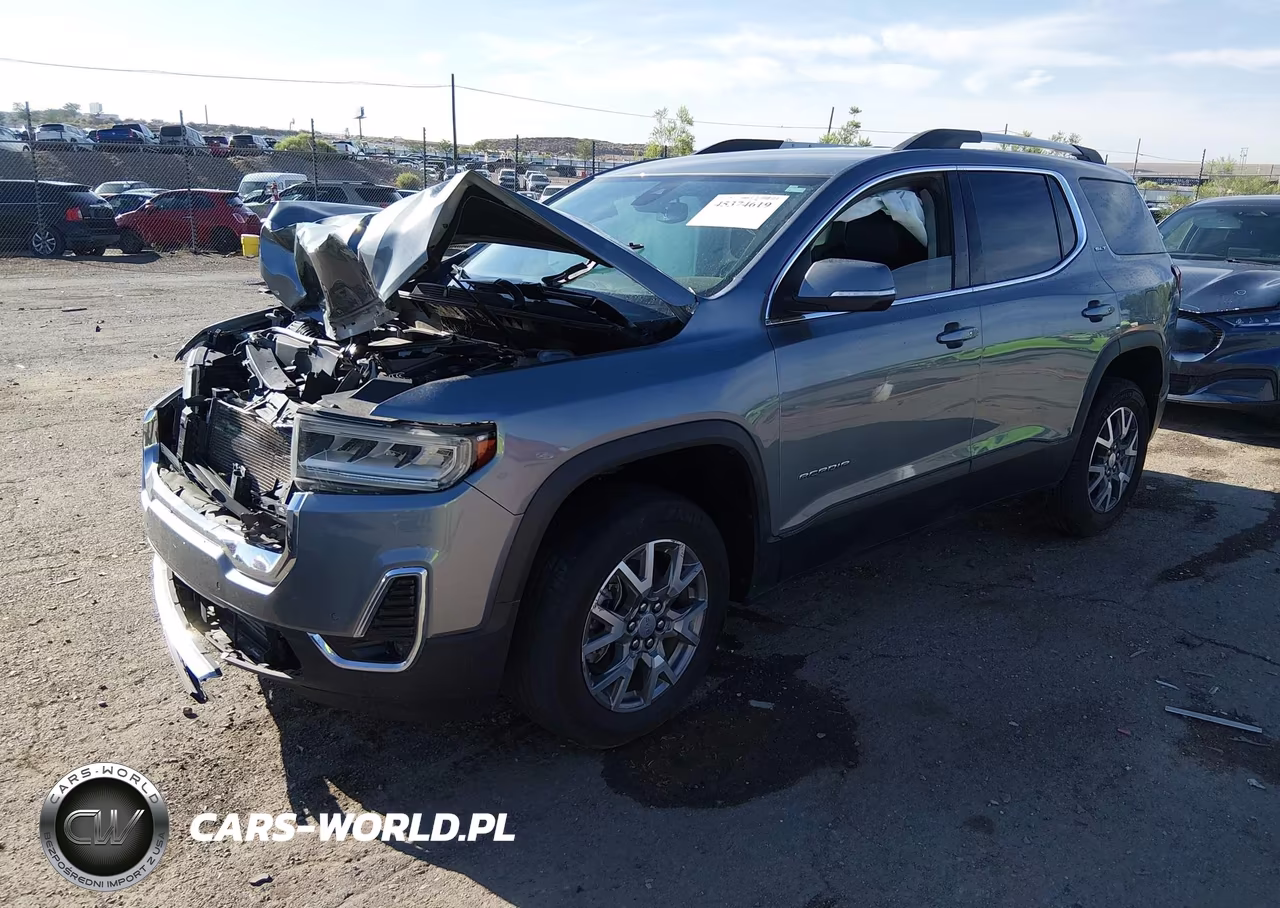 2021 GMC Acadia Fwd Slt VIN:1GKKNML44MZ173624 - 2
