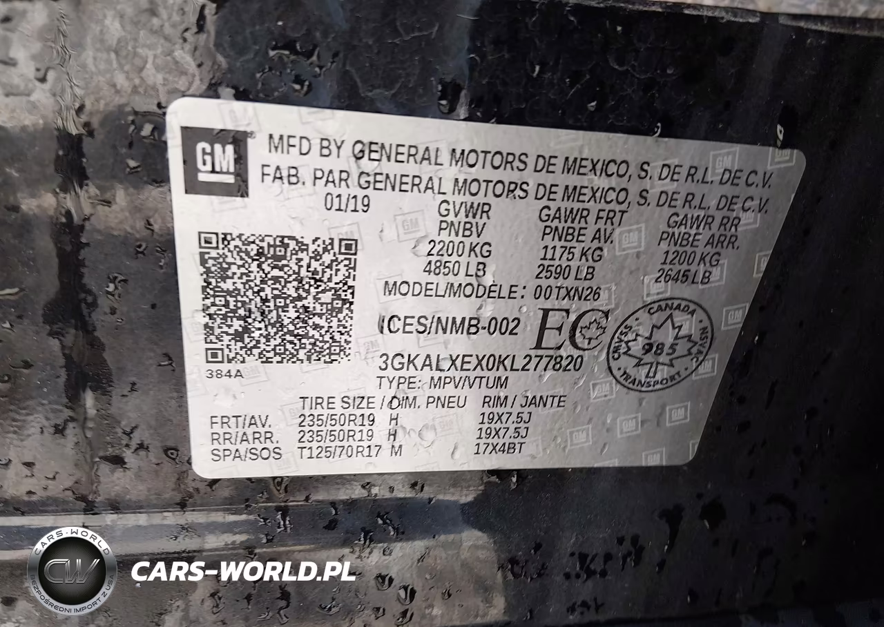2019 GMC Terrain Denali VIN:3GKALXEX0KL277820 - 9