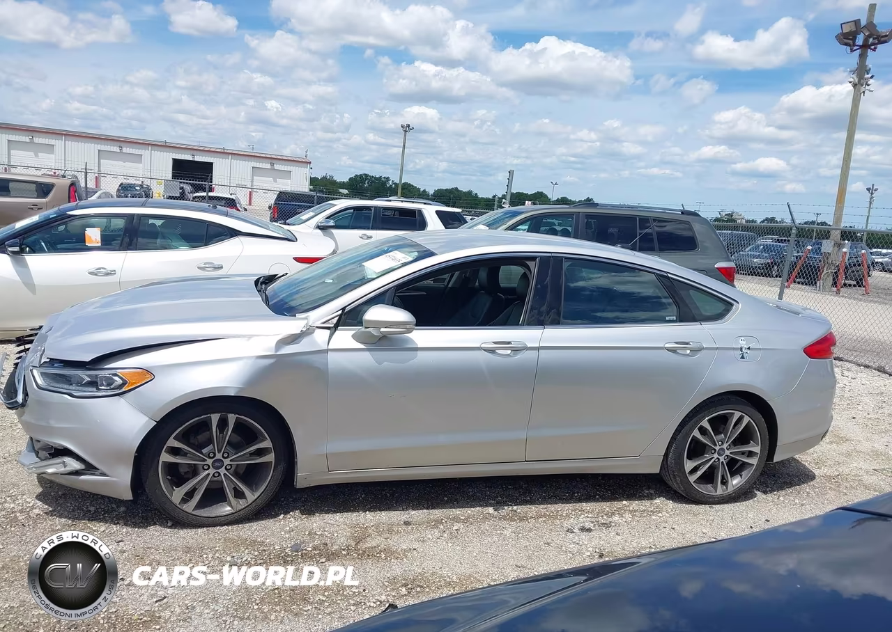 2017 Ford Fusion Titanium VIN:3FA6P0K96HR156482 - 14