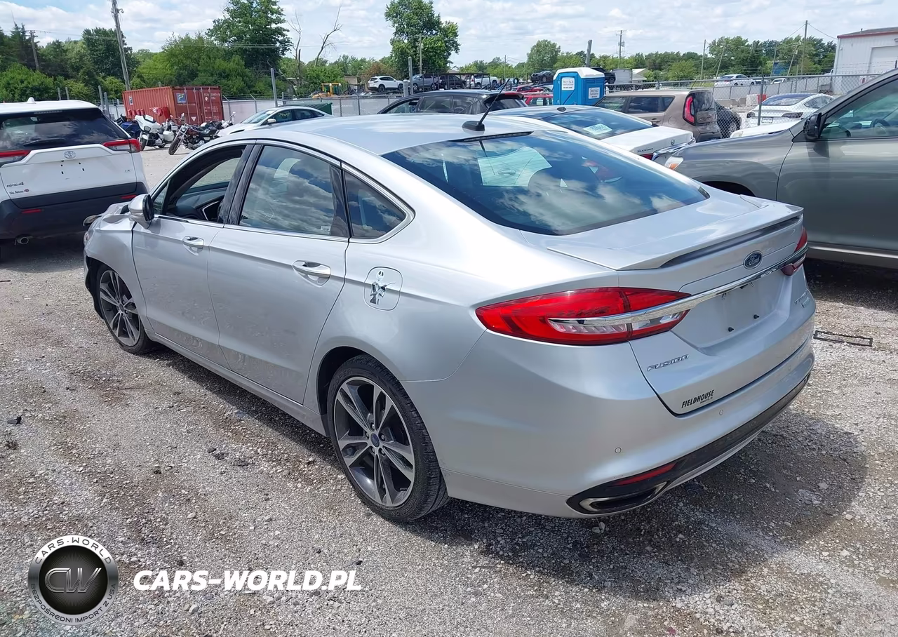 2017 Ford Fusion Titanium VIN:3FA6P0K96HR156482 - 3