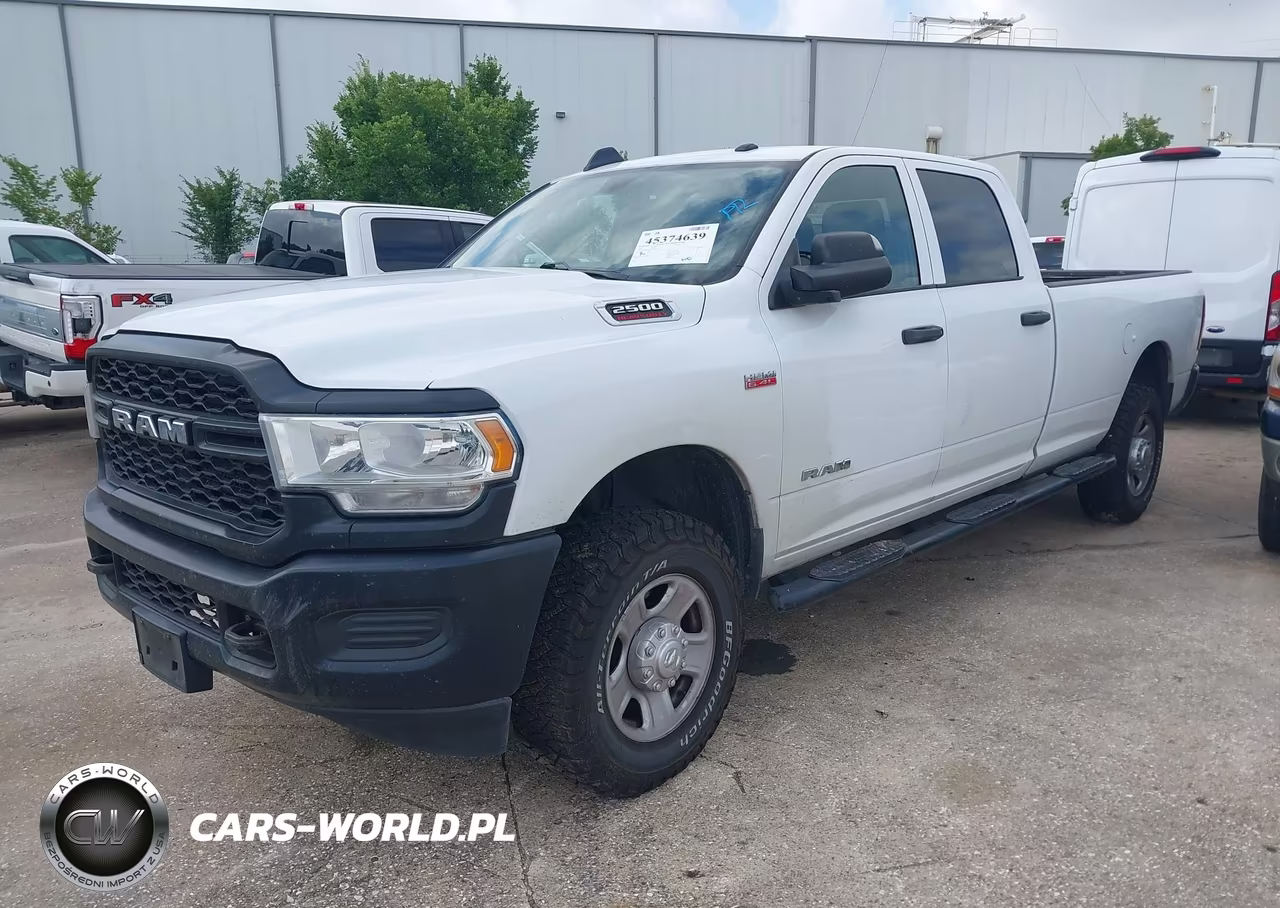 2021 Ram 2500 Tradesman 4X4 8' Box VIN:3C6UR5HJ4MG680530 - 2