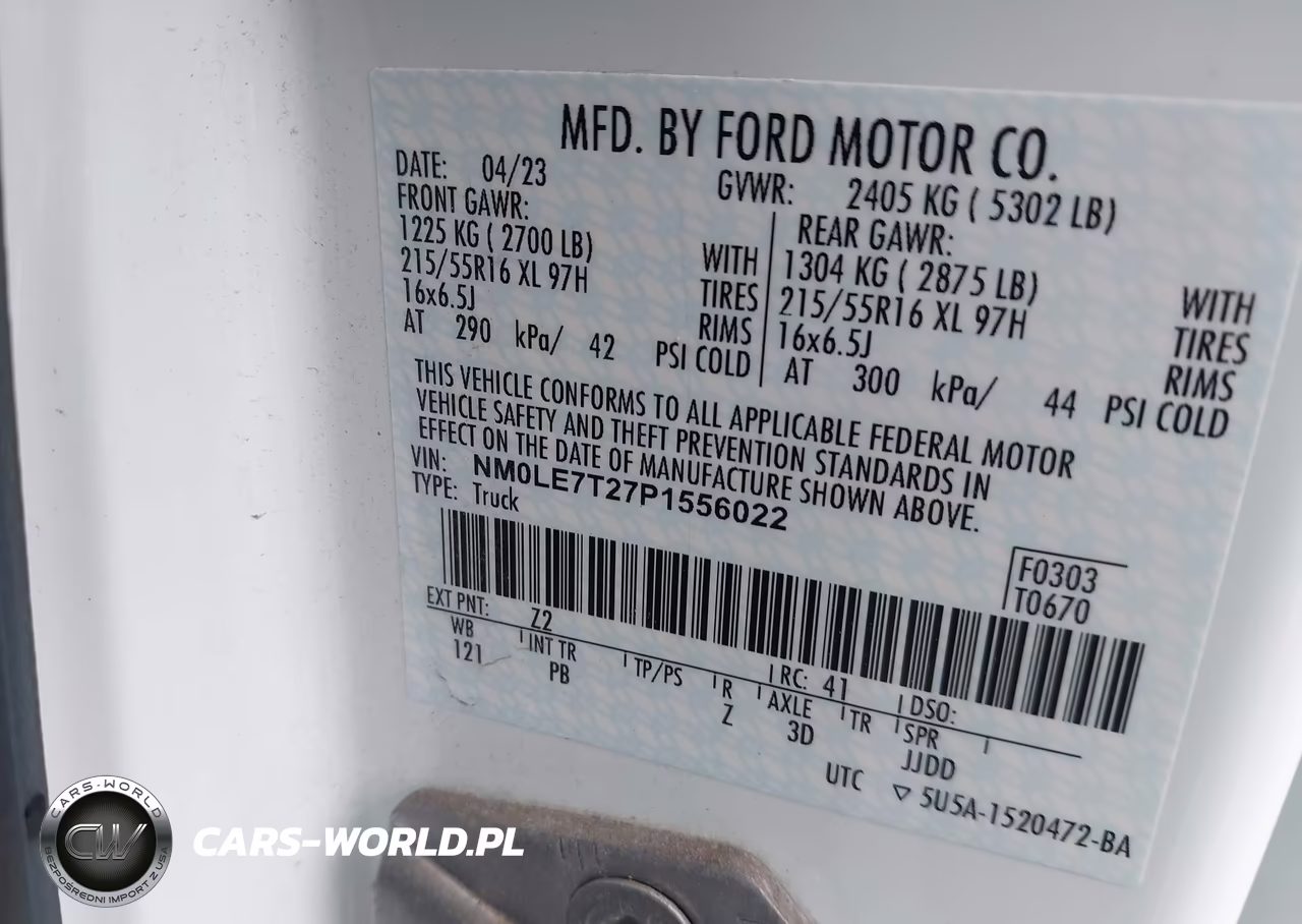 2023 Ford Transit Connect Xlt VIN:NM0LE7T27P1556022 - 9