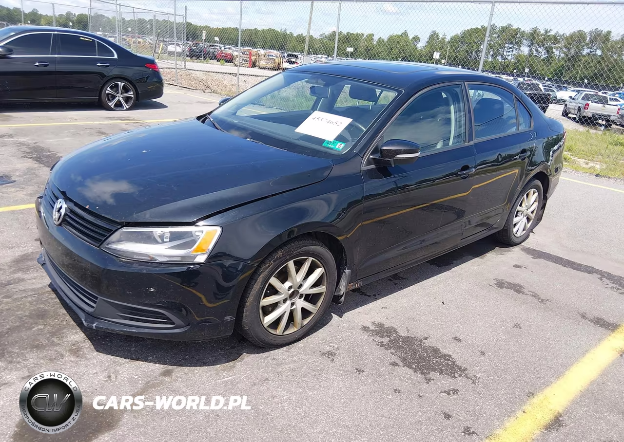 2012 Volkswagen Jetta 2.5L Se VIN:3VWDP7AJXCM415094 - 2