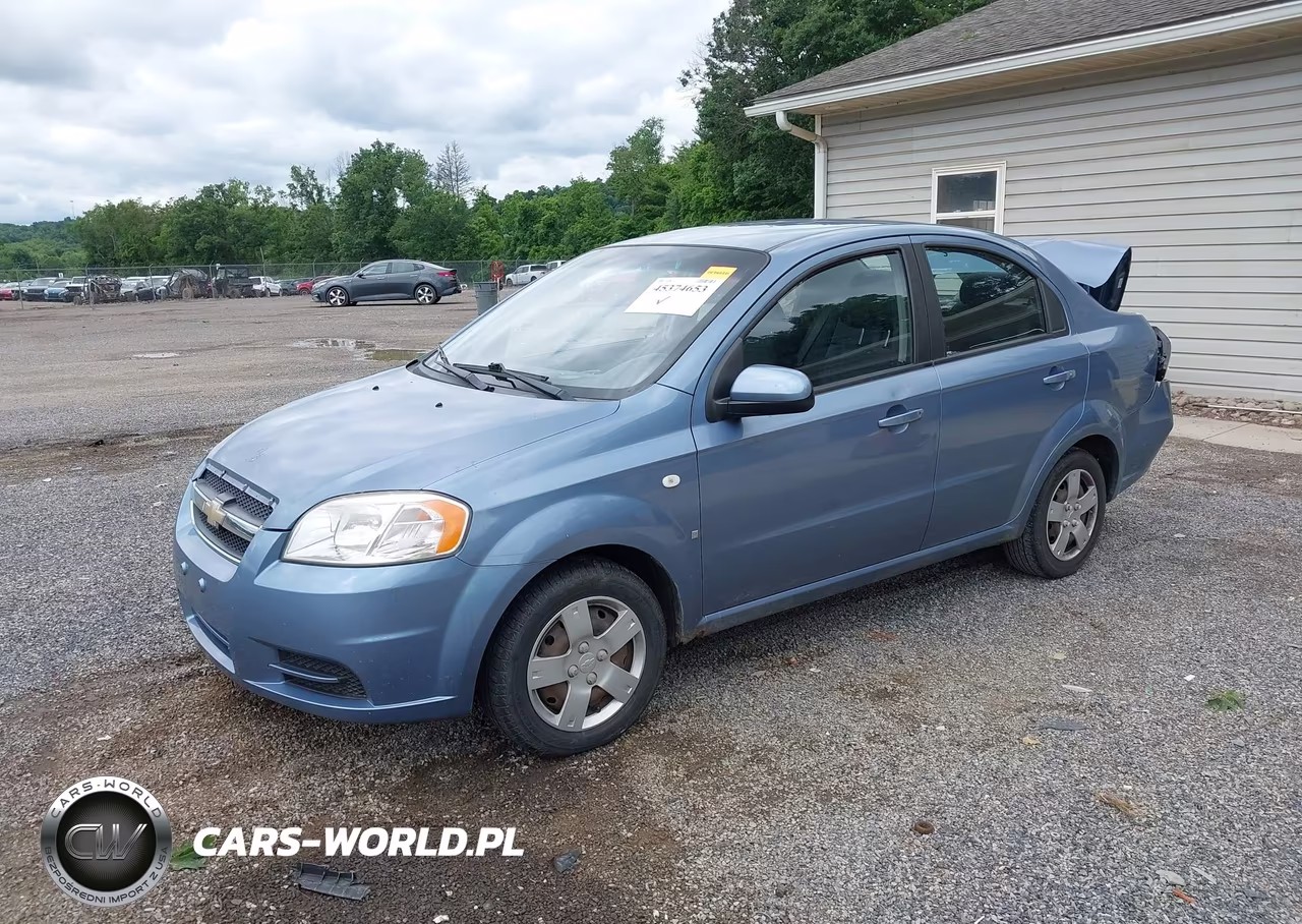 2008 Chevrolet Aveo Ls VIN:KL1TD56608B050074 - 2