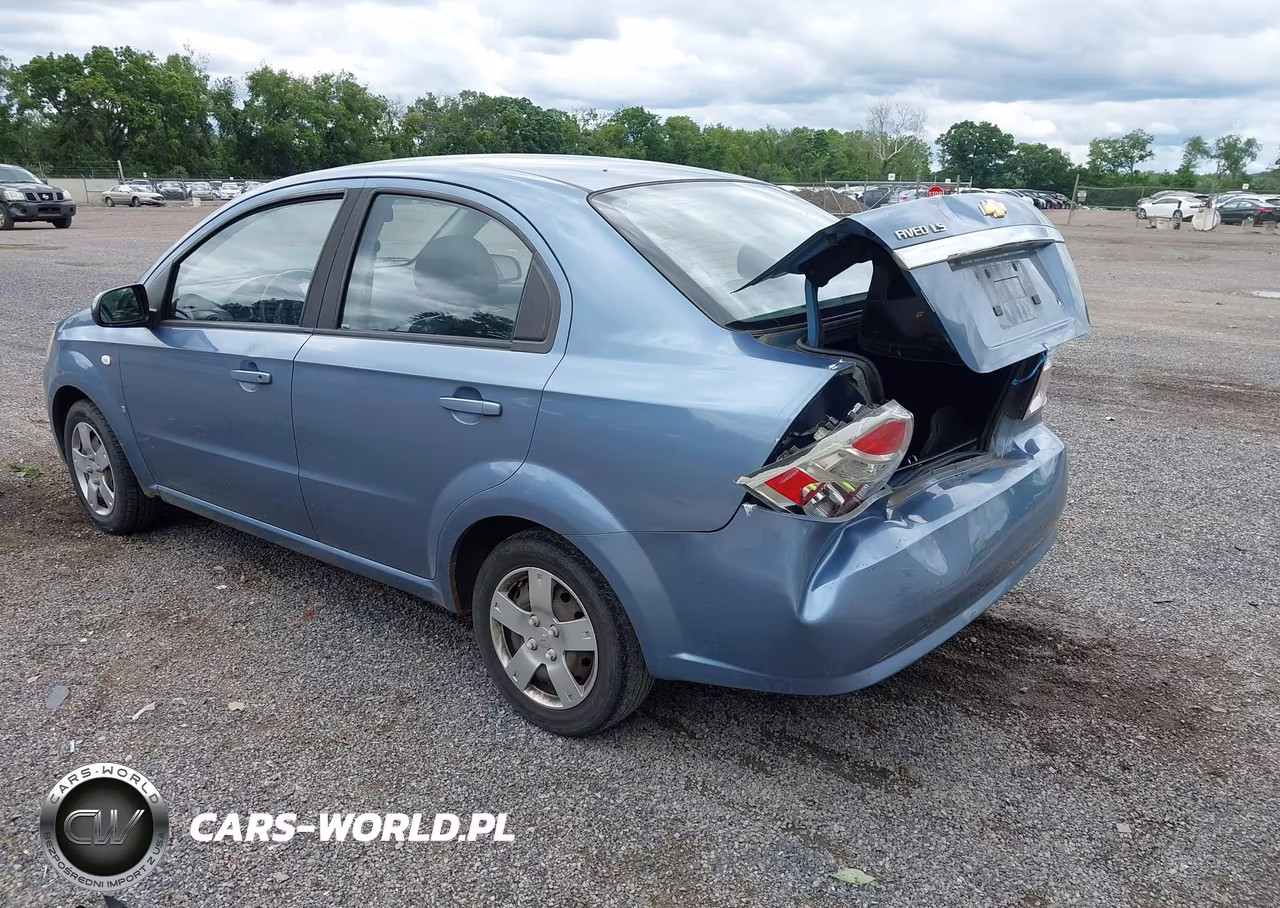 2008 Chevrolet Aveo Ls VIN:KL1TD56608B050074 - 3
