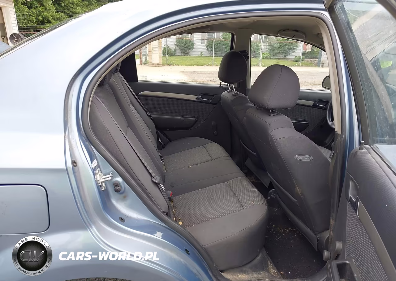 2008 Chevrolet Aveo Ls VIN:KL1TD56608B050074 - 8