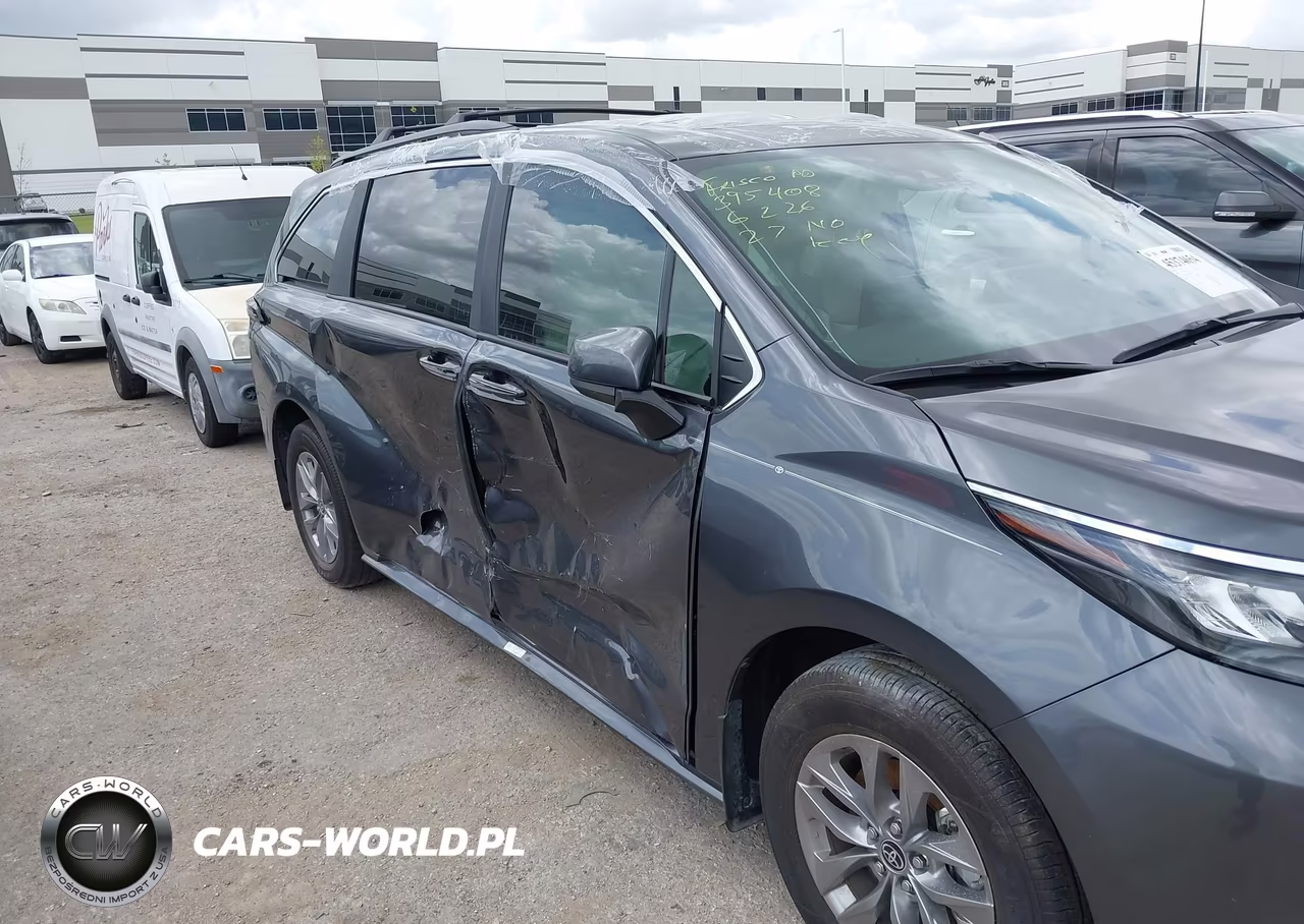 2025 Toyota Sienna Xle VIN:5TDYRKEC3SS250954 - 6
